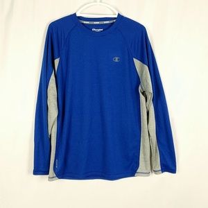 Champion PowerTrain Vapor Top Mens Large Blue